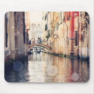 Gondel-Fotografie der Bestimmungsort-  Venedig Mousepad