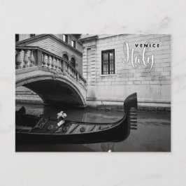 Gondel in Venedig, Italien Postkarte