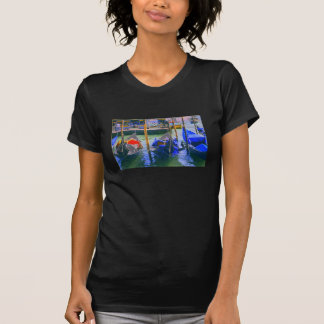 Gondel-Italien-T-Shirt-T - Shirt Venedigs Venezia