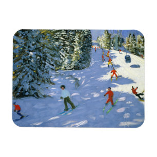 Gondel-österreichische Alpen 2004 Magnet