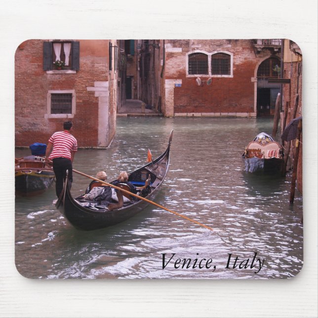 Gondel, Venedig, Venedig, Italien Mousepad (Vorne)