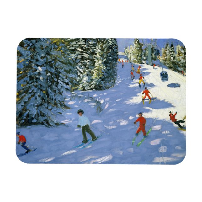 Gondelbahn Österreich - Alpen 2004 Magnet (Horizontal)