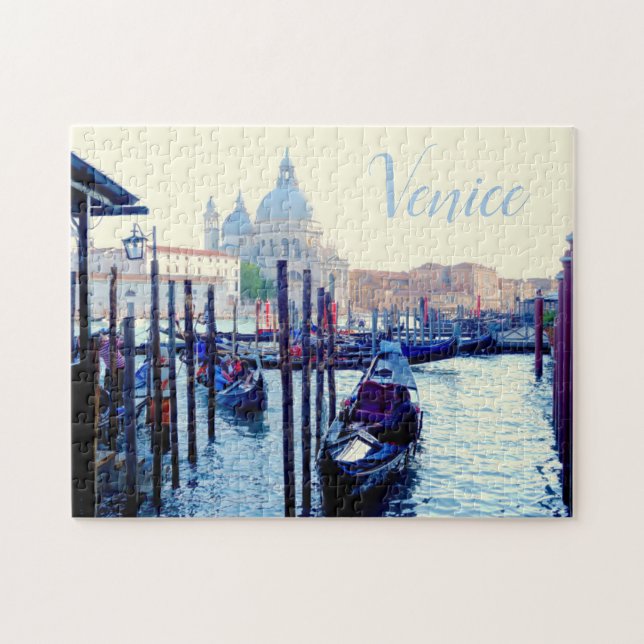 Gondelbahn Venedig, Venedig Italien Puzzle (Horizontal)