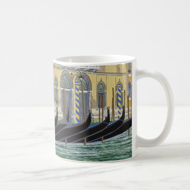 Gondeln auf dem Canal Grande Kaffeetasse (Rechts)