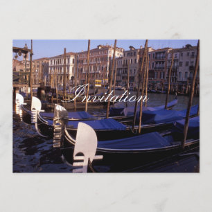 Gondeln Einladung