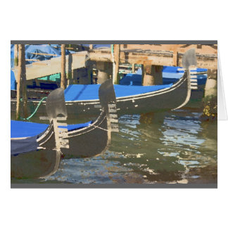 Gondeln in Venedig, Italien