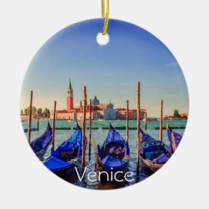 Gondeln in Venedig, Italien Keramik Ornament