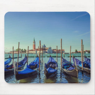 Gondeln in Venedig, Italien Mousepad