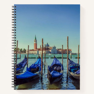 Gondeln in Venedig, Italien Notizbuch