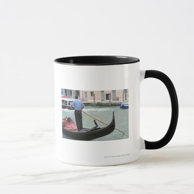 Gondeln in Venedig-Kanal Tasse (Rechts)