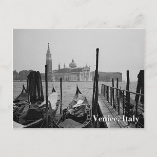 Gondeln in Venedig Postkarte