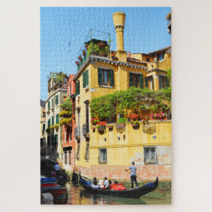 Gondeln in Venedig Puzzle
