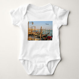 Gondeln, Venedig, Italien, Fotografie Baby Strampler