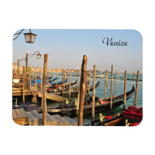 Gondeln, Venedig, Italien, Fotografie, Magnet