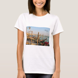 Gondeln, Venedig, Italien, Fotografie, T - Shirt