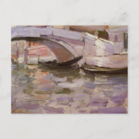 Gondeln von John Singer Sargent, Impressionismus A