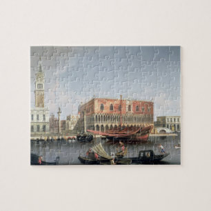 Gondeln vor St. markiert Quadrat, Venedig Puzzle