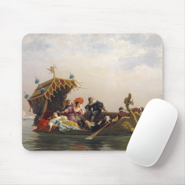 Gondola Ride de Arnold Corrodi Mousepad (Mit Mouse)