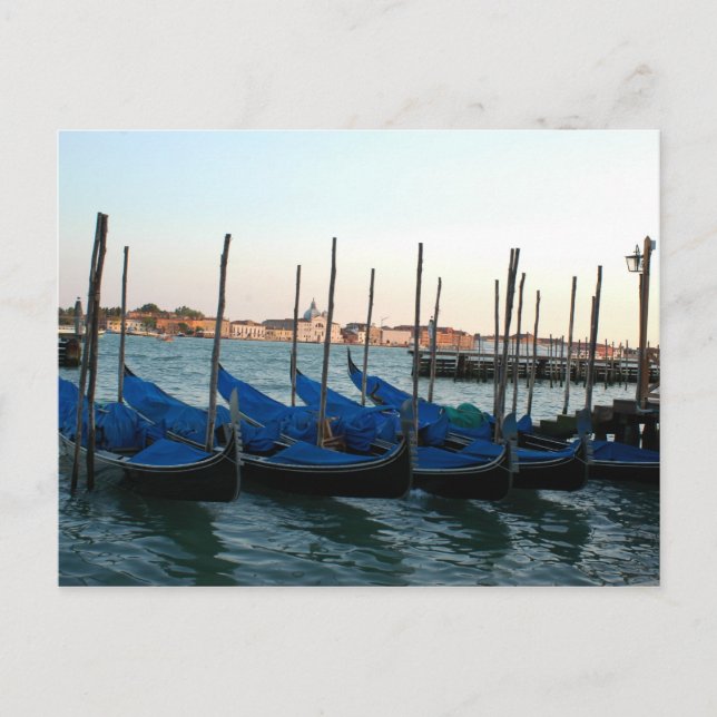 Gondola Venice Postkarte (Vorderseite)