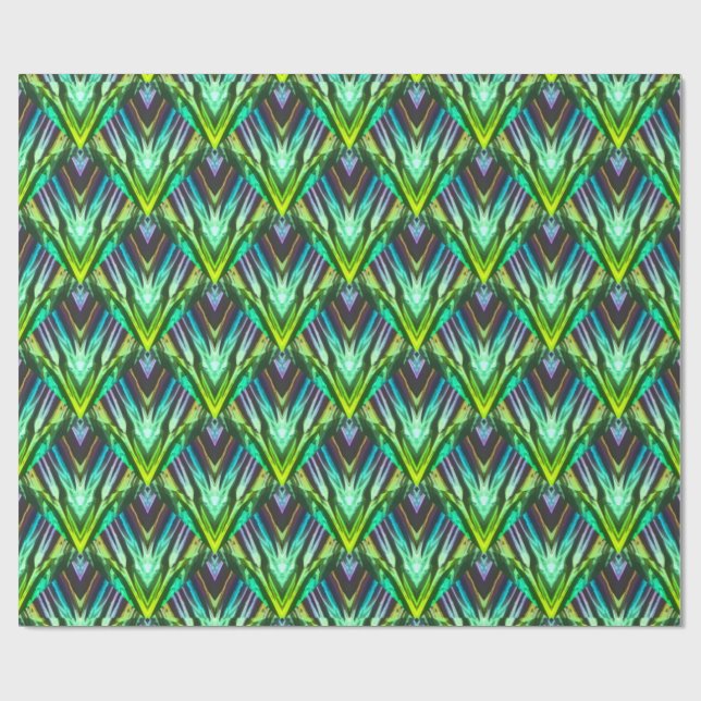 Gondoler fer de lance Pattern Geschenkpapier (Flach)