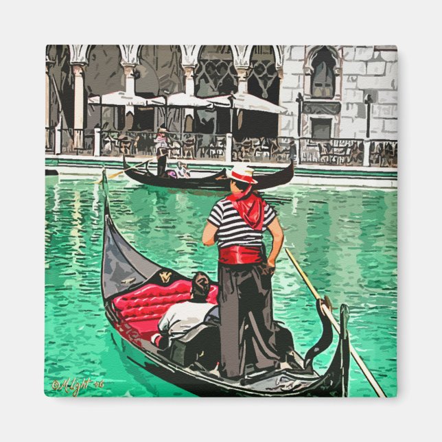 Gondolier Magnet (Vorne)