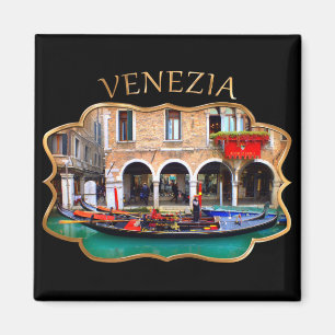 Gondoliere in Cannaregio Magnet