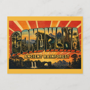 Gondwana-Regenwälder Queensland Alte Welt Postkarte