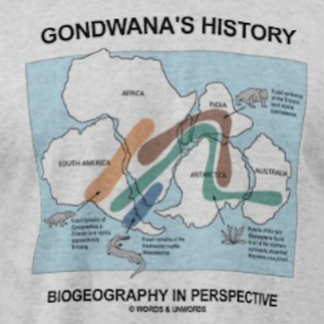 Gondwanas historische Biogeographie in Perspektive T-Shirt