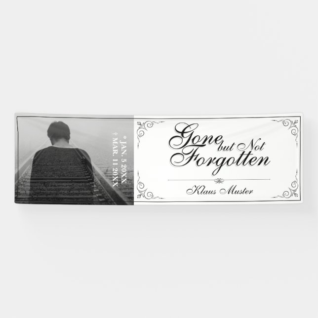 Gone, aber nicht vergessen - Classic Banner (Horizontal)