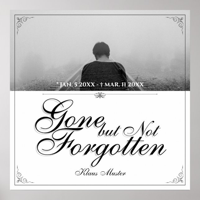 Gone, aber nicht vergessen - Classic Poster (Vorne)