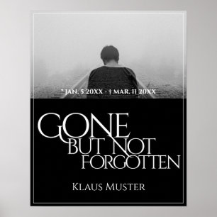 Gone, aber nicht vergessen - Dunkel Poster