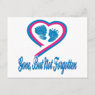 Gone aber nicht vergessen postkarte