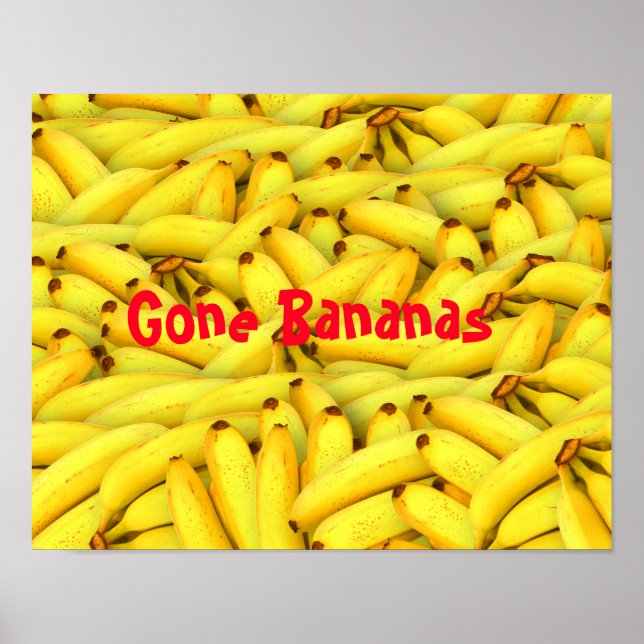 Gone Bananen Poster (Vorne)