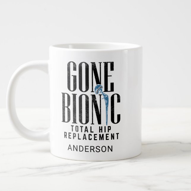 Gone Bionic Angesagt Replacement Celebration Jumbo-Tasse (Links)