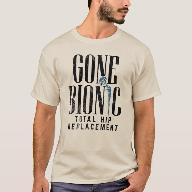 Gone Bionic Angesagt Replacement Celebration T-Shirt (Vorderseite)
