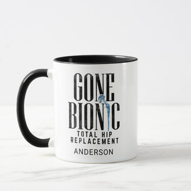 Gone Bionic Angesagt Replacement Celebration Tasse (Links)