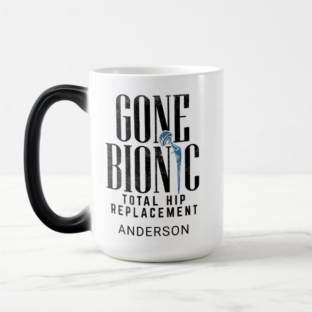 Gone Bionic Angesagt Replacement Celebration Verwandlungstasse (Links)