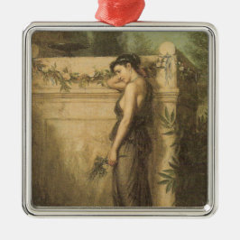 Gone but not Vergessen (John William Waterhouse) Ornament Aus Metall