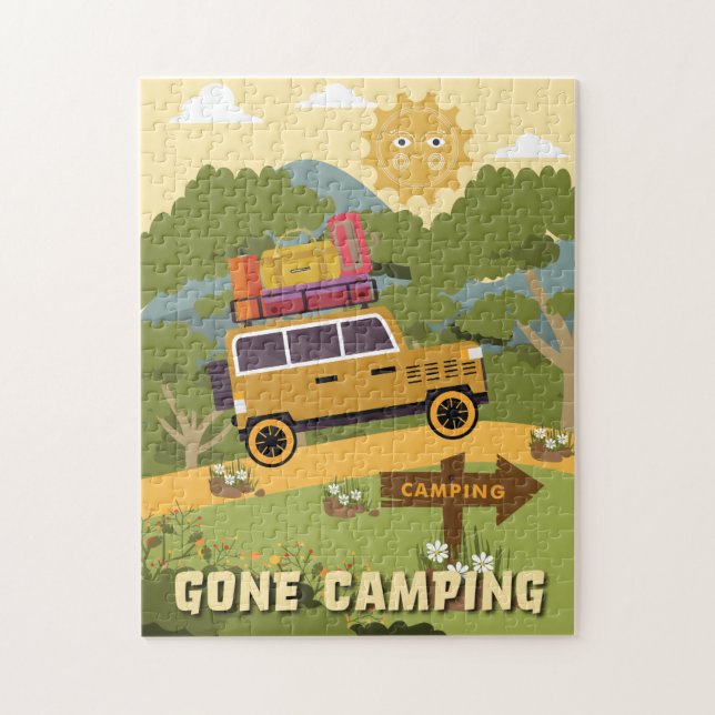 Gone Camping Puzzle (Vertikal)