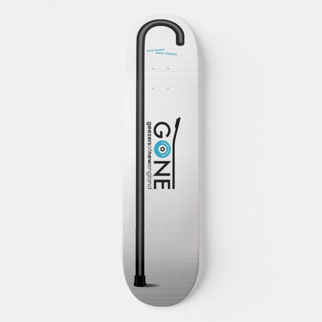 GONE Cane Skateboard (Vorderseite)