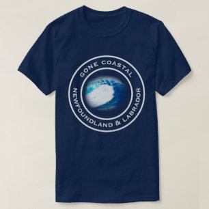 Gone Coastal Neufundland Labrador Ocean Wave T-Shirt