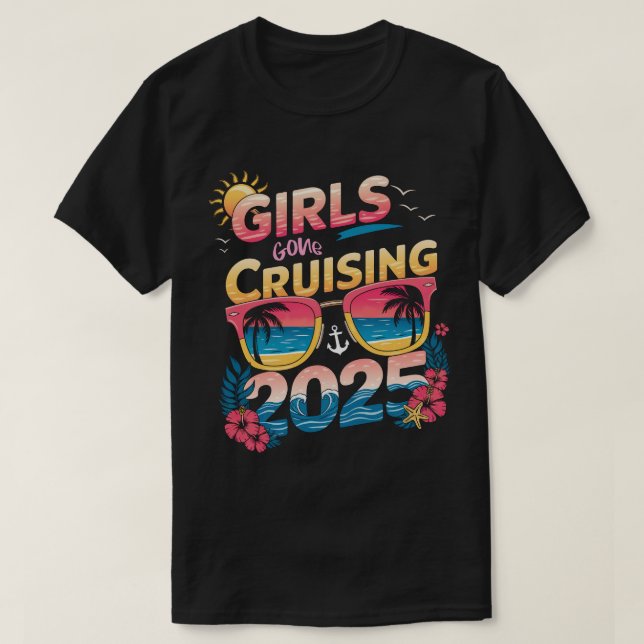 Gone Cruising 2025 Cruise Vacation Trip Funny Beau T-Shirt (Design vorne)