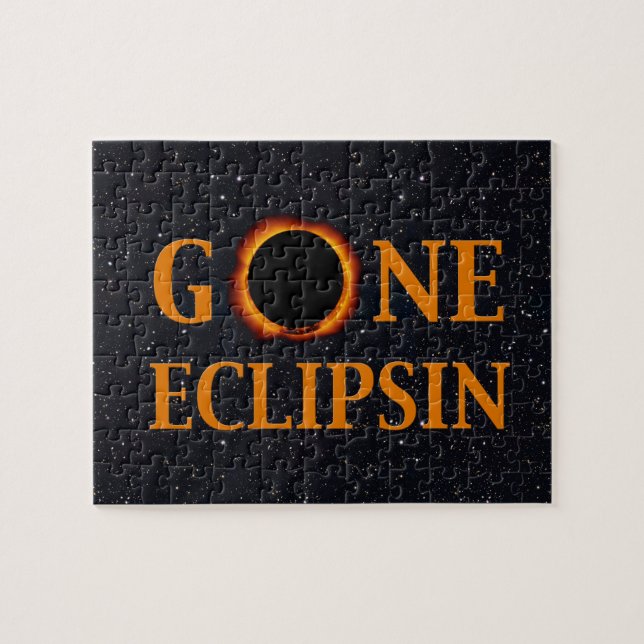 GONE ECLIPSIN Solar Eclipse Puzzle (Horizontal)