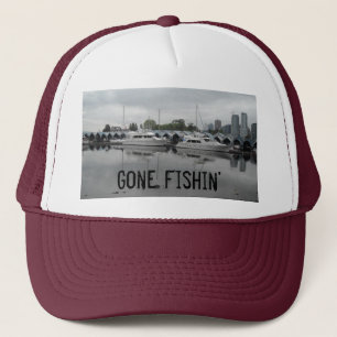Gone Fishing Boote Truckerkappe