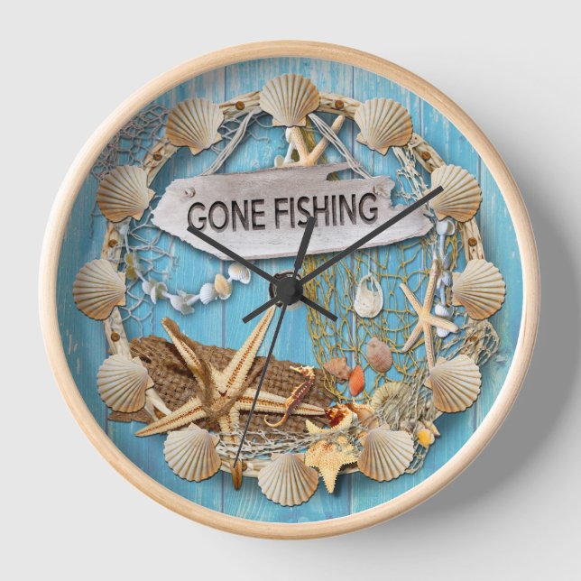 Gone Fishing, Fangen Uhr (Vorderseite)