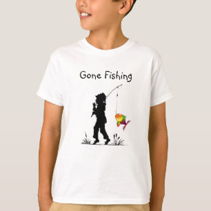 Gone Fishing Kids T - Shirt