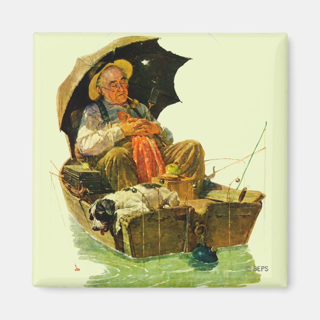 Gone Fishing Magnet (Vorne)