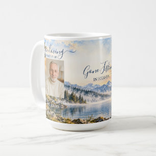Gone Fishing Männer Foto Trauer Erinnerungsstück Kaffeetasse