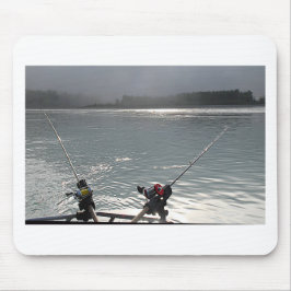 Gone Fishing No Work Mousepad