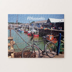 Gone Fishing Picturesque Whitstable Kent Vereinigt Puzzle